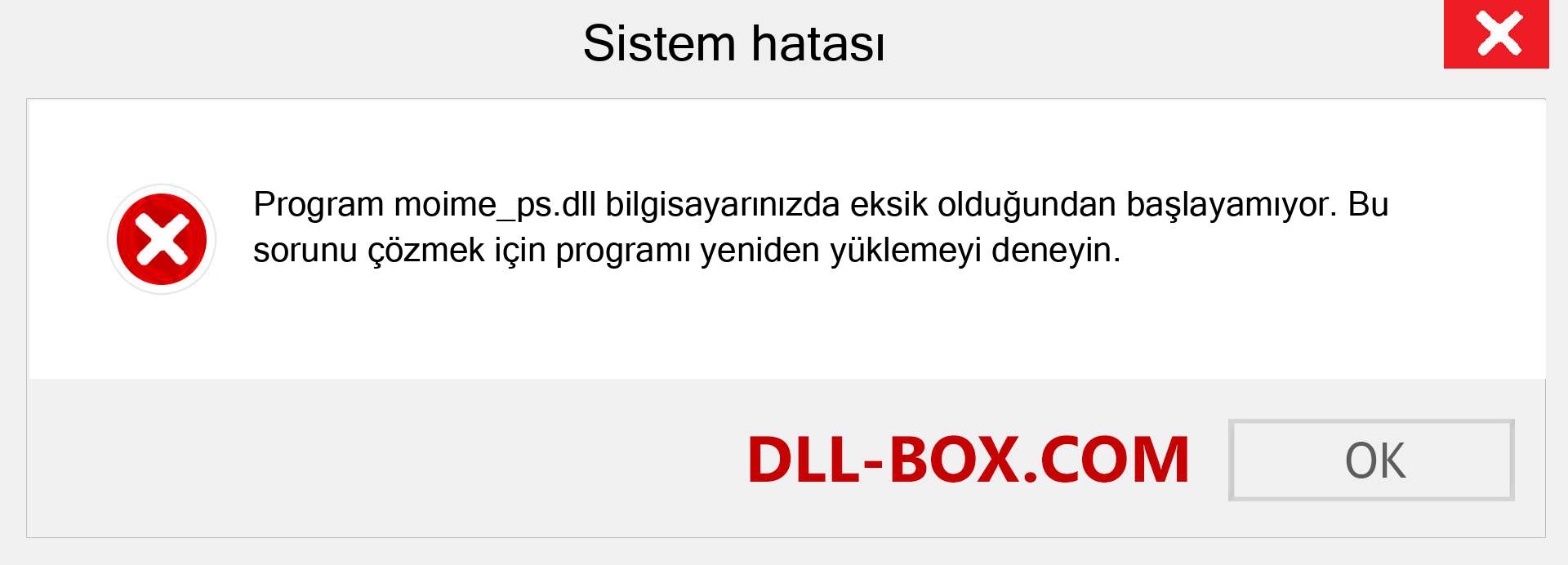 moime_ps.dll dosyası eksik mi? Windows 7, 8, 10 için İndirin - Windows'ta moime_ps dll Eksik Hatasını Düzeltin, fotoğraflar, resimler